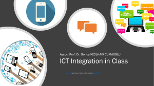 ICT Integration in Class: Tools & Research