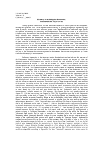 First Cry of the Philippine Revolution: Balintawak vs. Pugad Lawin