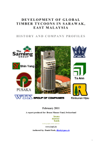 Sarawak Timber Tycoons: History & Company Profiles