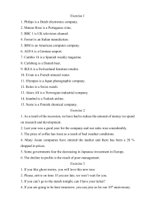 English Grammar & Vocabulary Worksheet