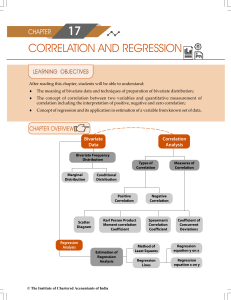 Correlation and Regression Analysis Chapter