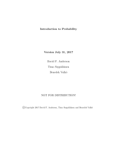 Introduction to Probability Textbook