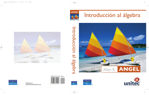 Introducción al álgebra: Libro de texto de álgebra intermedia