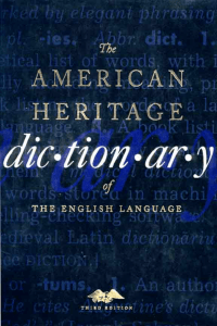 American Heritage Dictionary Introduction