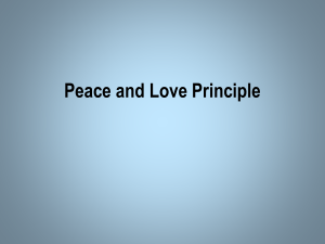PEACE & LOVE: Soft Tissue Injury Management Principles