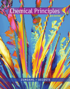Chemical Principles Textbook, 8th Edition