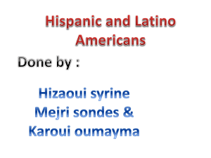 Hispanic & Latino Americans: Culture & History