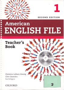American English File Teacher's Book, 2nd Ed