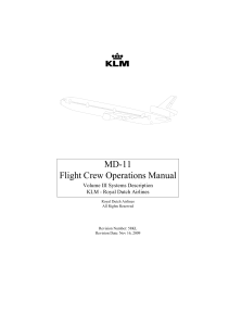 MD-11 Flight Crew Operations Manual - Systems Description