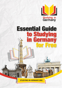 Study in Germany: Essential Guide for International Students