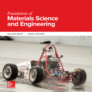 Materials Science and Engineering Textbook