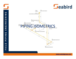 Piping Isometrics: Drawing & Dimensioning Guide