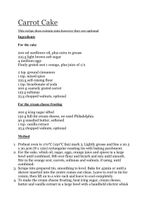 Carrot Cake Recipe: Easy Baking Guide