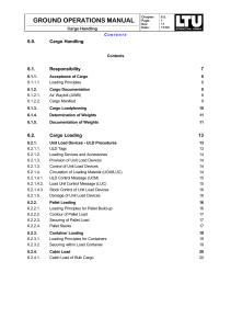 Cargo Handling Manual: Procedures & Regulations