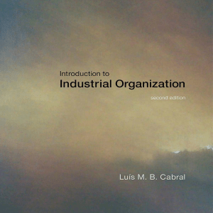 Industrial Organization: Markets & Competition