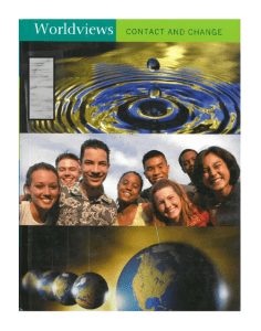 Worldviews: Contact and Change Textbook