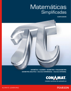 Matemáticas Simplificadas: Aritmética, Álgebra, Cálculo y más