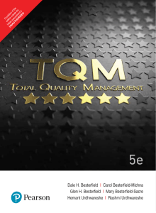 Total Quality Management Textbook