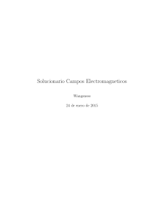 Solucionario Campos Electromagnéticos Wangsness