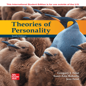 Theories of Personality Textbook