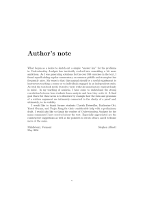 Understanding Analysis Solutions Manual