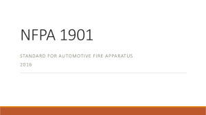 NFPA 1901: Automotive Fire Apparatus Standard (2016)