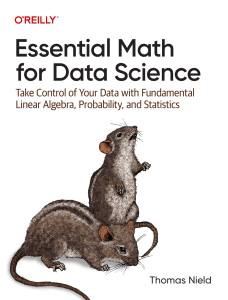 Essential Math for Data Science: Linear Algebra, Probability