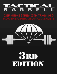 Tactical Barbell Strength Training Program