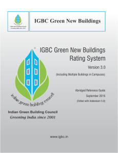 IGBC Green New Buildings Rating System Guide
