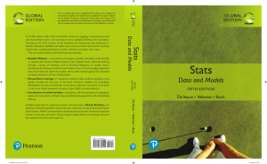 Stats: Data and Models, 5th Edition - Textbook