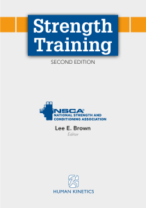 Strength Training Textbook: Muscle Growth & Exercise Programs