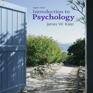 Introduction to Psychology Textbook, 8th Edition