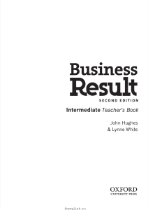 Business Result Intermediate Teacher's Book