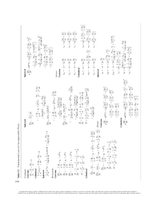 Incompressible Flow Laws: Continuity, Momentum, Energy Equations