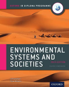 Environmental Systems & Societies IB Course Companion