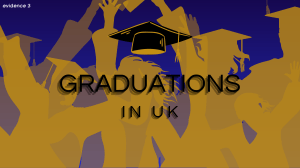 Graduations in the UK: Ceremony, Food, Clothing & More