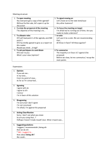 Effective Meeting Structure & Phrases Guide