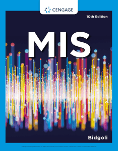 MIS Textbook: Management Information Systems, 10th Edition
