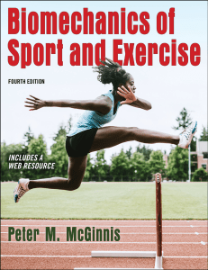 Biomechanics of Sport and Exercise Textbook