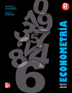Econometría, 5ta Edición: Gujarati y Porter