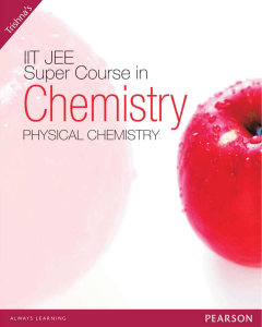 IIT-JEE Physical Chemistry: Super Course