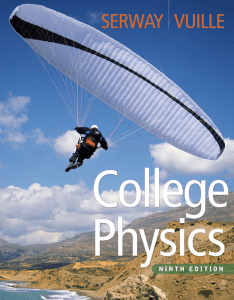 College Physics Textbook, 9th Edition