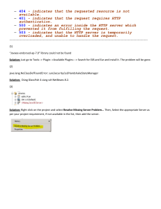 Java & HTTP Error Troubleshooting Guide