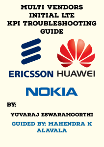 LTE KPI Troubleshooting Guide