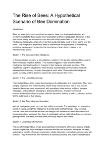 The Rise of Bees: A Hypothetical Scenario