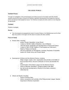 Ancient Greek History Notes: 500-440 BC