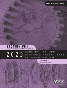 ASME Boiler & Pressure Vessel Code Section VIII Div 2