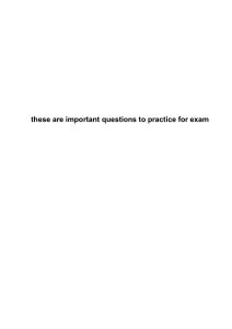 Chemistry Paper 2 Exam Questions - PapaCambridge