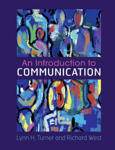Introduction to Communication Textbook