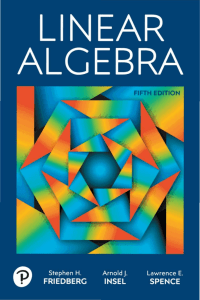 Linear Algebra Textbook, 5th Edition